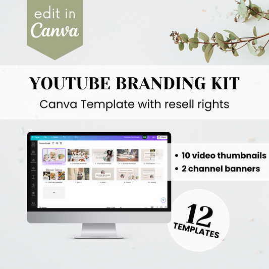 YouTube Branding Kit Template