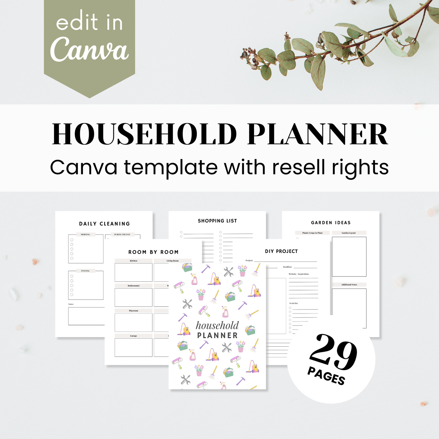 Household Planner Template