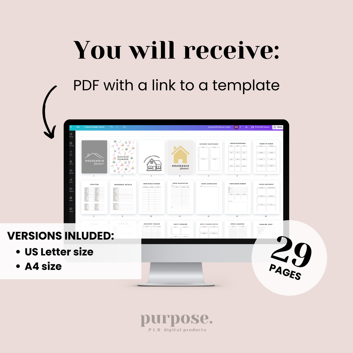 Household Planner Template