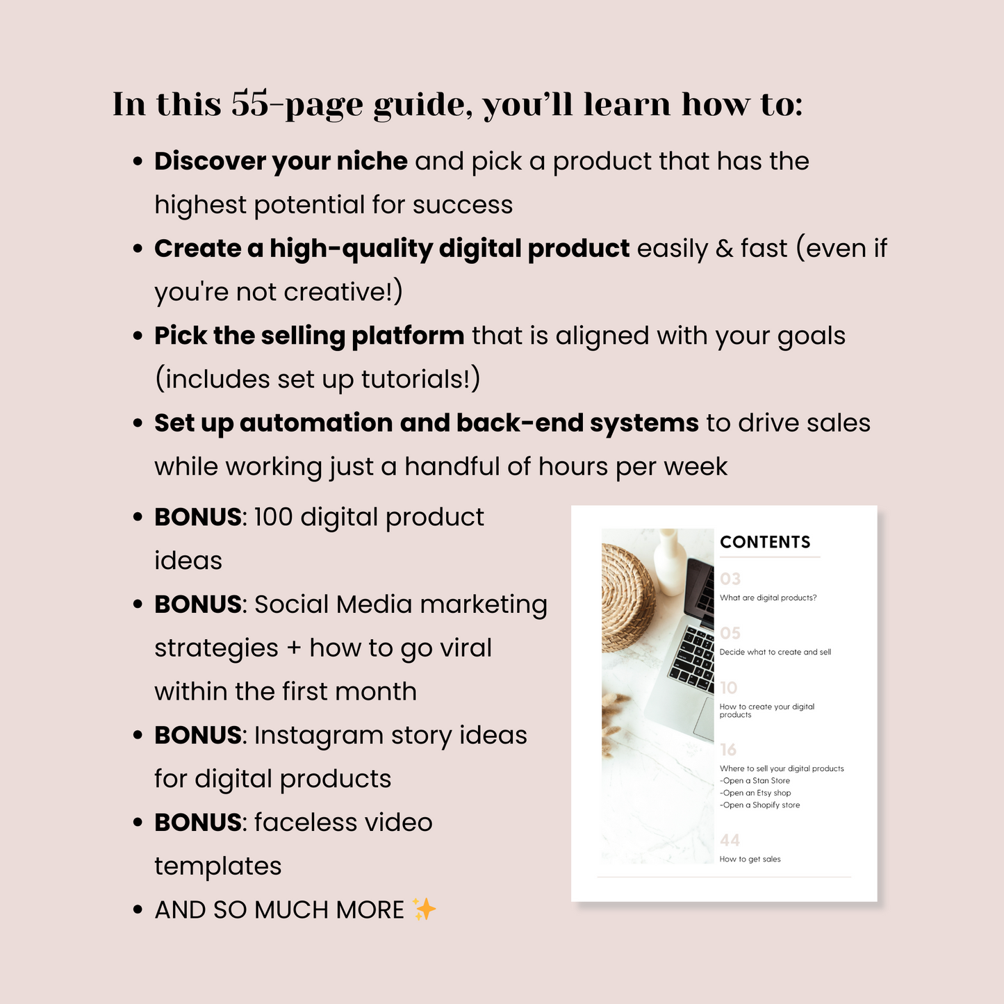 Digital Product Beginners Guide