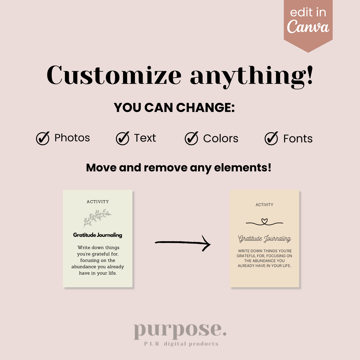 Money Manifestation Cards Template