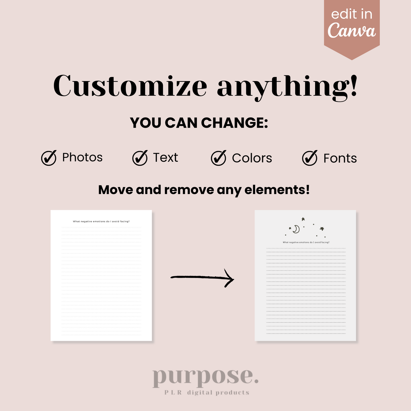 Shadow Work Journal Template