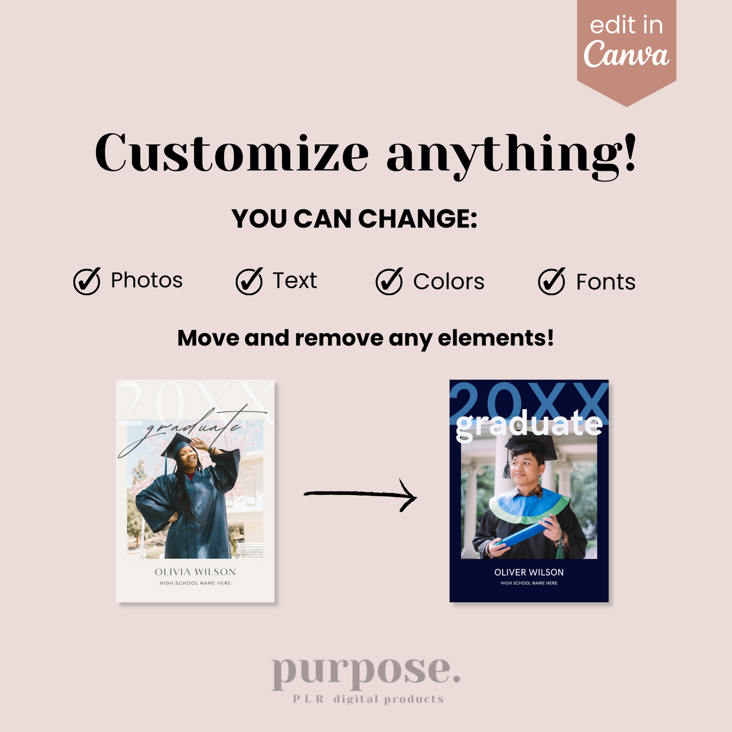 Graduation Announcement Templates