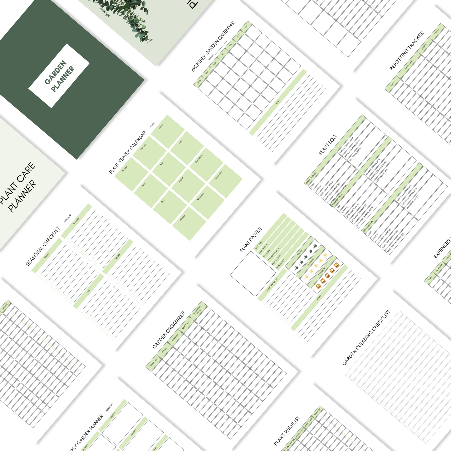 Plant Care Planner Template