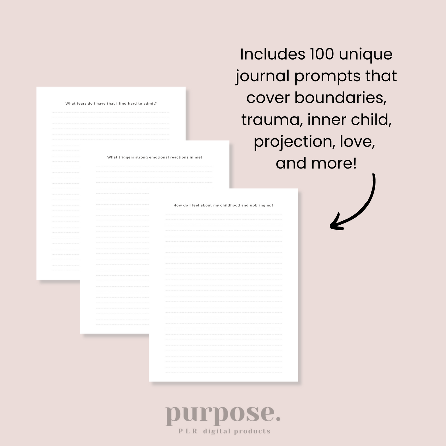 Shadow Work Journal Template