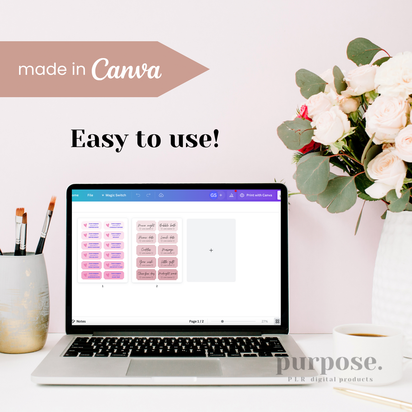 Love Coupon Templates