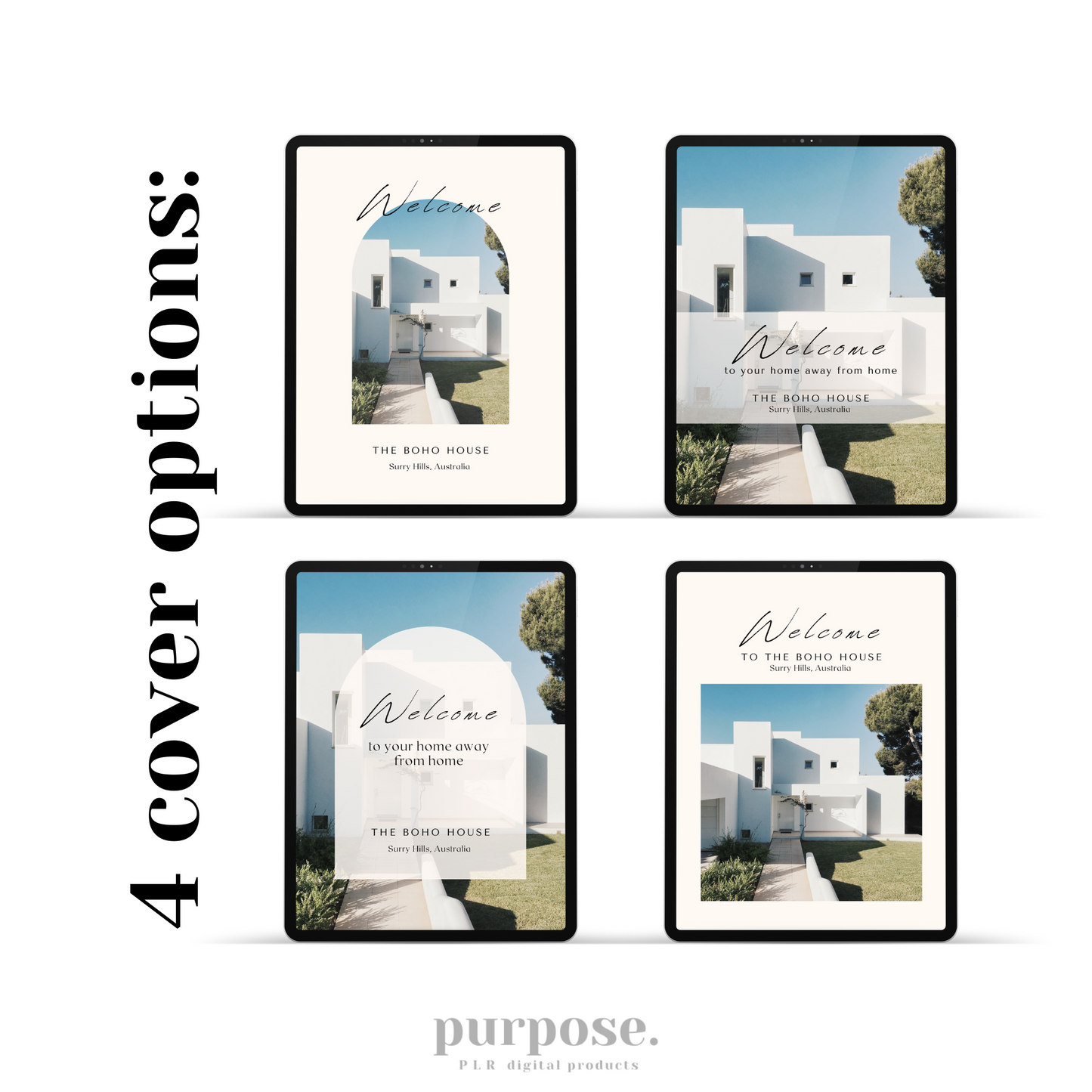 Airbnb Welcome Book Template