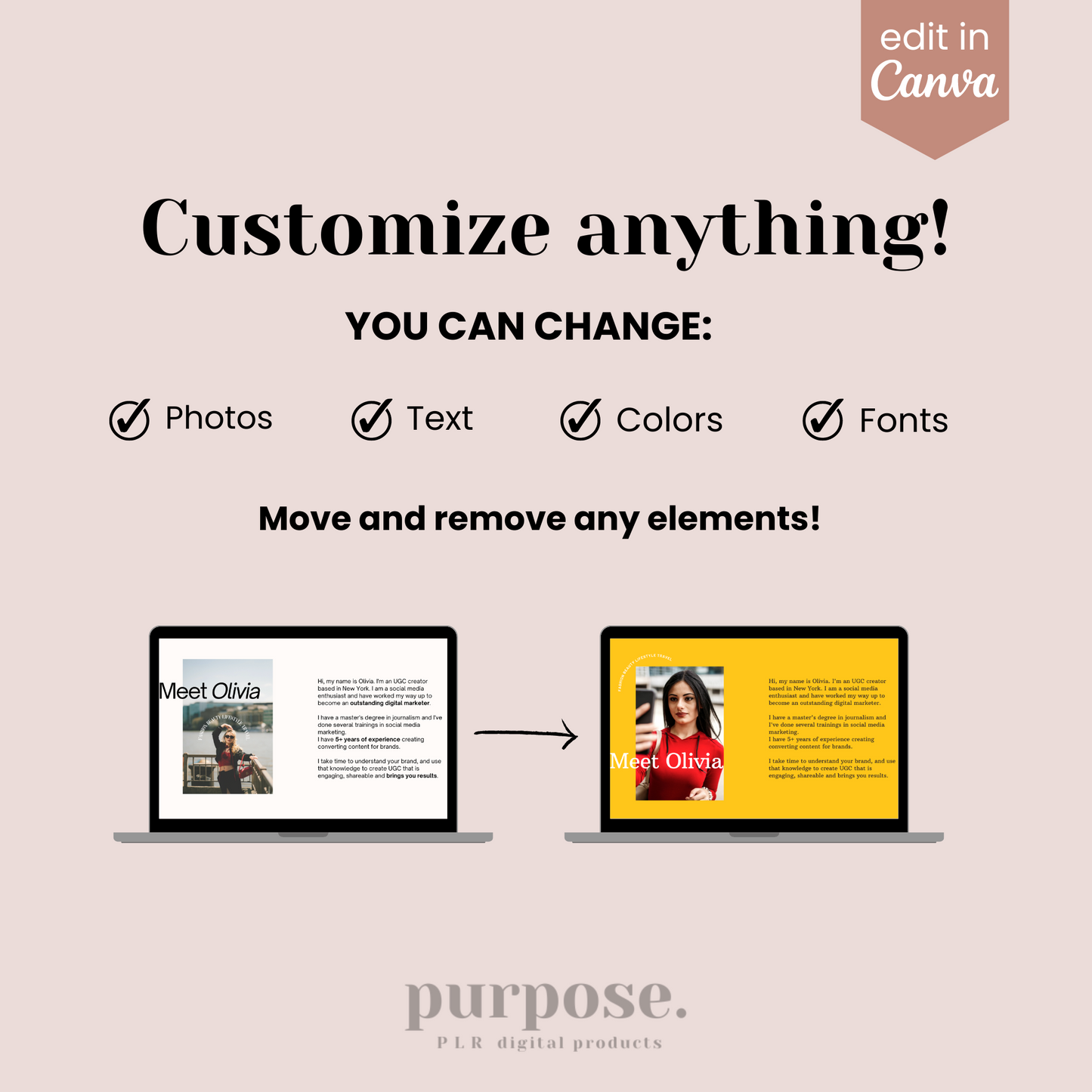 UGC Portfolio Template