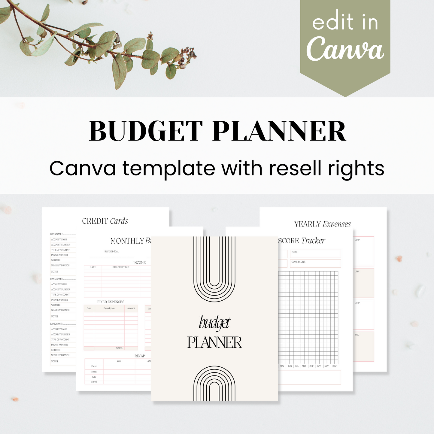 Budget Planner Template