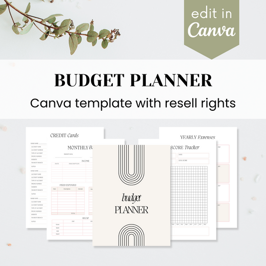 Budget Planner Template