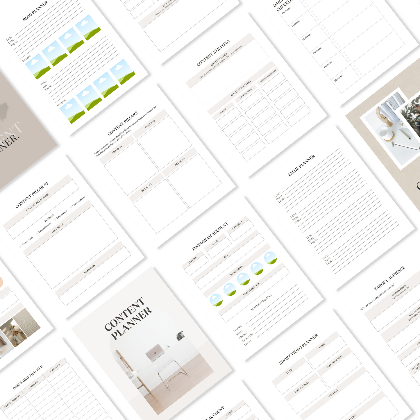 Content Planner Template