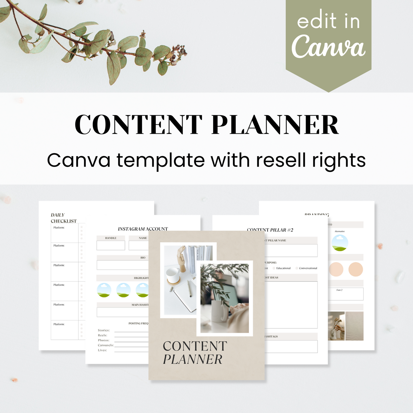 Content Planner Template