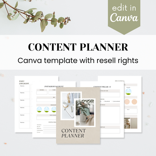 Content Planner Template