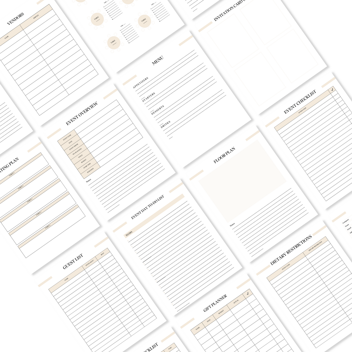 Event Planner Template