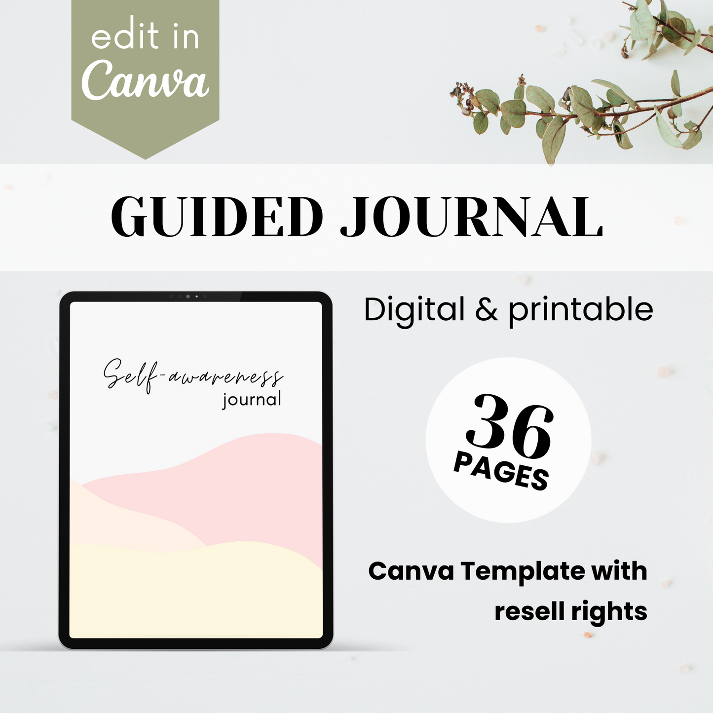 Guided Journal Template