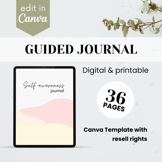 Guided Journal Template