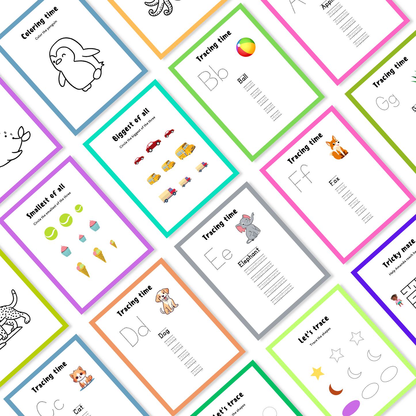Kids Activity Book Template