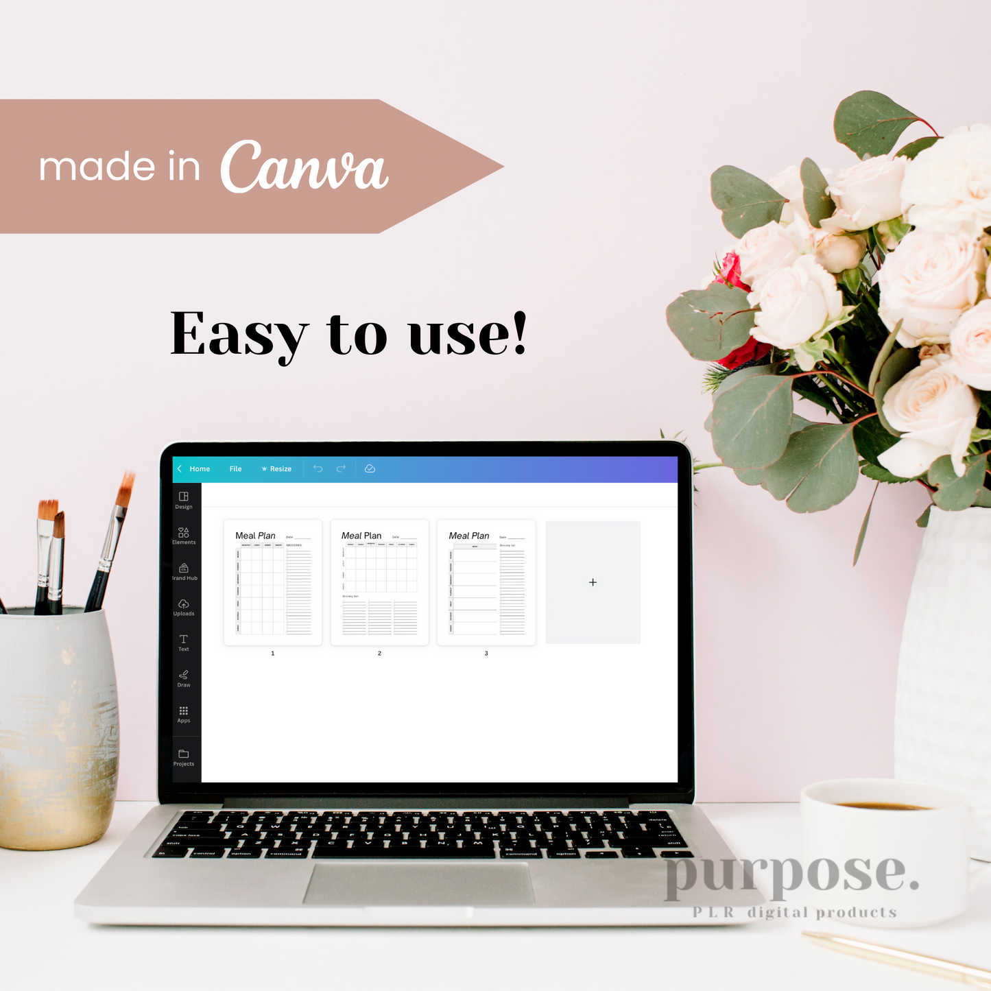 Weekly Meal Plan & Grocery List Template