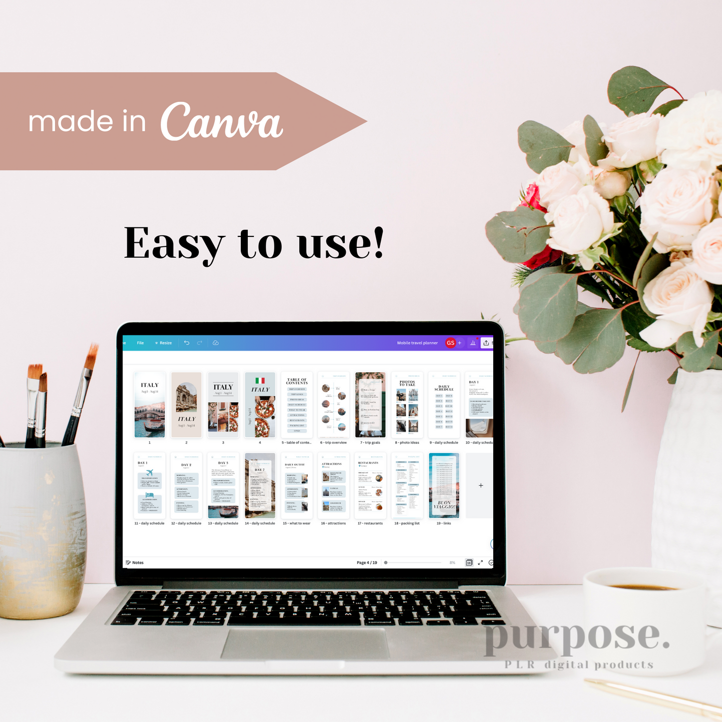 Mobile Travel Planner Template