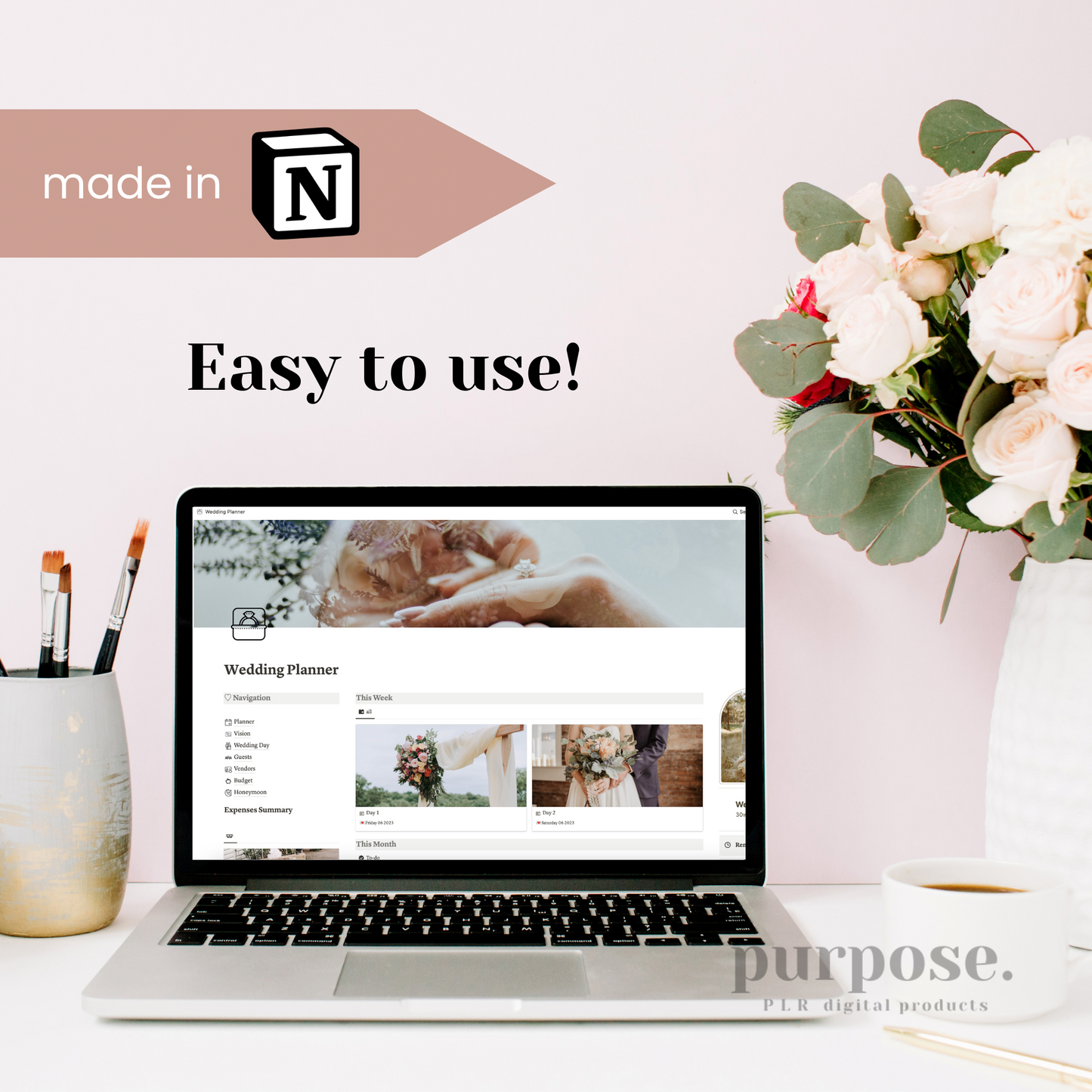 Wedding Planner Notion Template