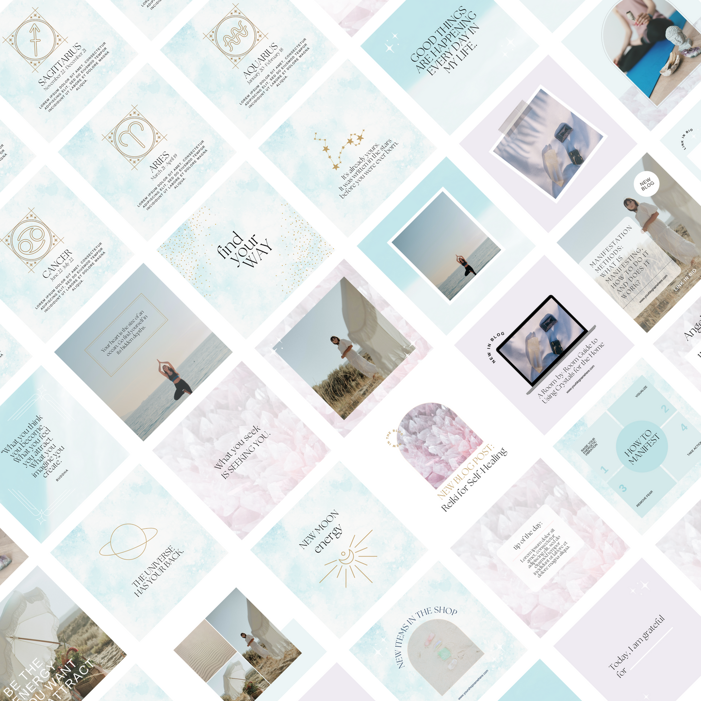 Spiritual Instagram Post Templates