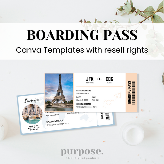 Boarding Pass Template
