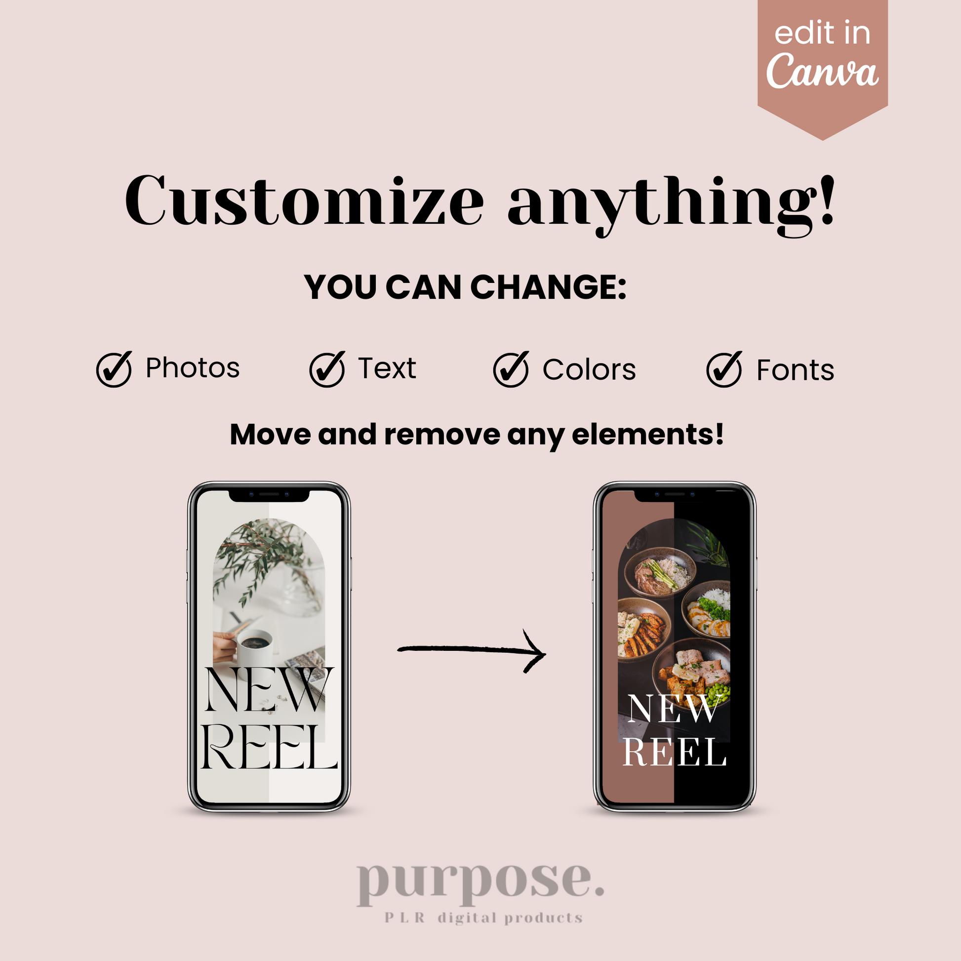 Instagram Reels: How to create a custom cover + free templates - Easil