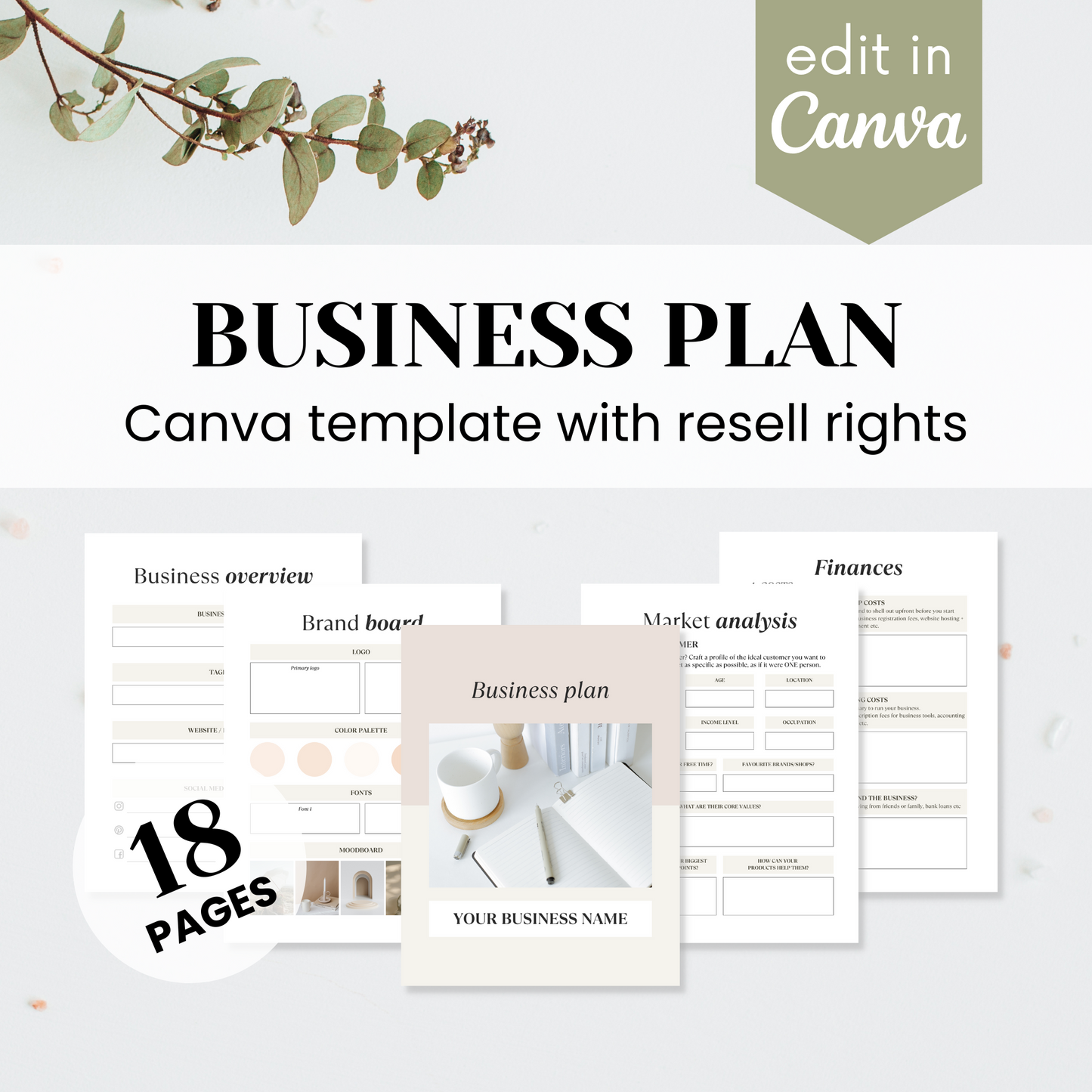 Business Plan Template