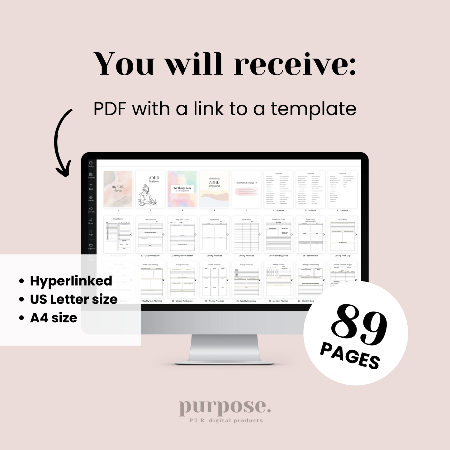 ADHD Planner Template